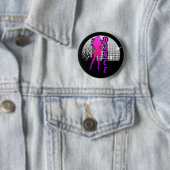 Badge Rond 5 Cm Danseur de boule de disco (En situation)