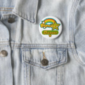 Badge Rond 5 Cm Danseur de superstar (En situation)