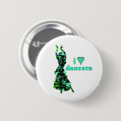 Badge Rond 5 Cm Danseur *Jinx* (Devant & derrière)