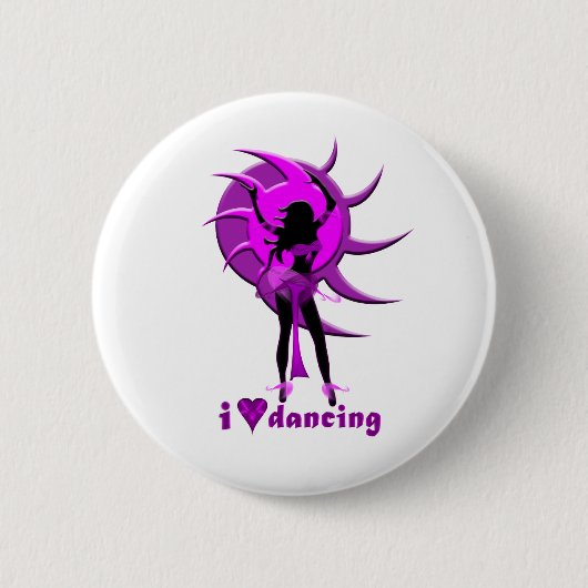 Badge Rond 5 Cm Danseur *Onca* (Devant)