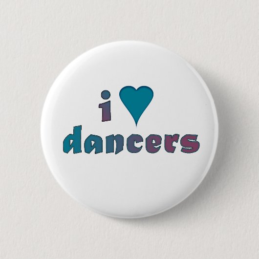 Badge Rond 5 Cm Danseur *Porcha* (Devant)