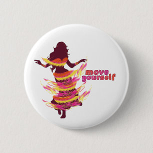 Badge Rond 5 Cm Danseur *Rayjii*