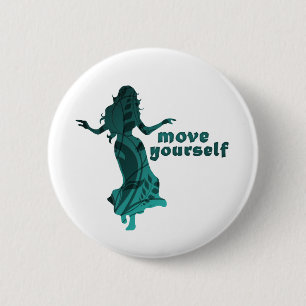 Badge Rond 5 Cm Danseur *Tonia*