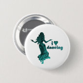 Badge Rond 5 Cm Danseur *Tonia* (Devant & derrière)