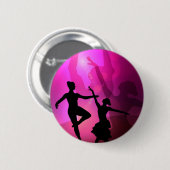 Badge Rond 5 Cm Danseurs de ballet (Devant & derrière)