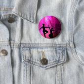 Badge Rond 5 Cm Danseurs de ballet (En situation)