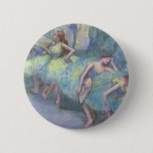 Badge Rond 5 Cm Danseurs de ballet dans les ailes par Edgar Degas