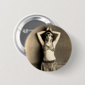 Badge Rond 5 Cm Danseuse du ventre (Devant & derrière)