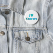 Badge Rond 5 Cm Danseuse *Pheja* (En situation)