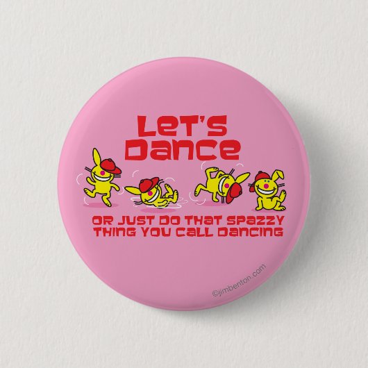 Badge Rond 5 Cm Dansons (Devant)