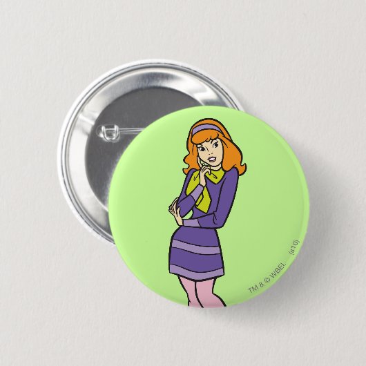 Badge Rond 5 Cm Daphne Wondering (Devant & derrière)