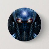 Badge Rond 5 Cm Darian Warrior (Devant)