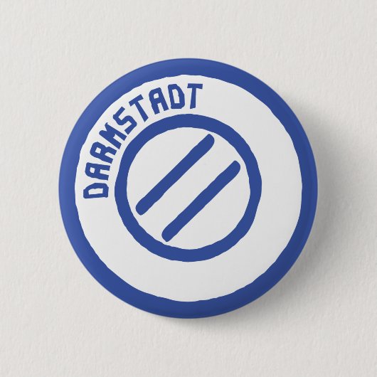 Badge Rond 5 Cm darmstadt poststempel (Devant)