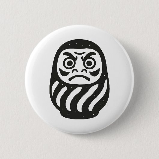 Badge Rond 5 Cm Daruma (Devant)