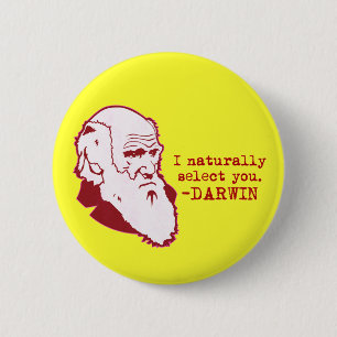 Badge Rond 5 Cm Darwin