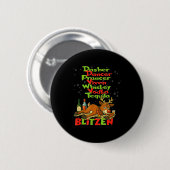 Badge Rond 5 Cm Dasher Dancer Whisky Vodka Tequila Blitzen Christ (Devant & derrière)
