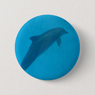 Badge Rond 5 Cm dauphin
