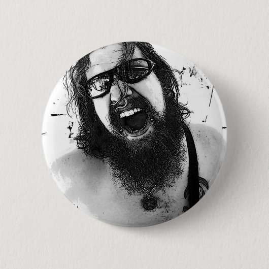 Badge Rond 5 Cm Dave (Devant)