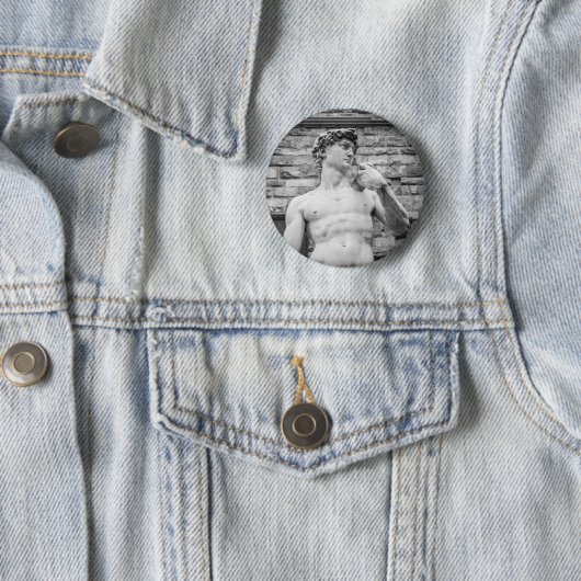 Badge Rond 5 Cm David (Michaël Angelo) (En situation)