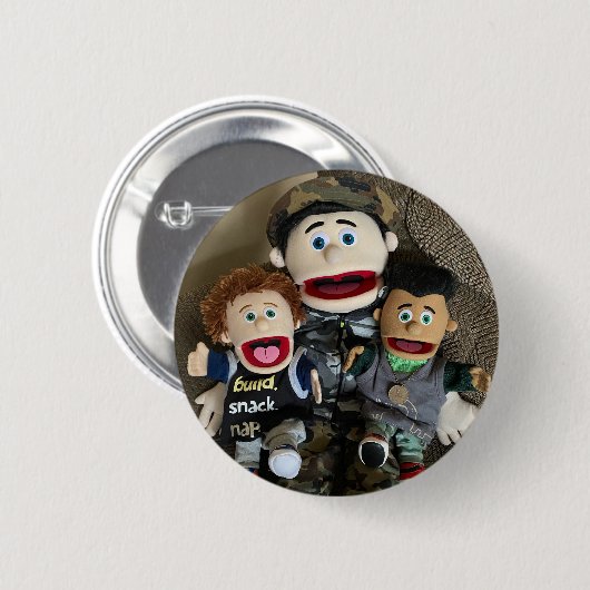 Badge Rond 5 Cm DavJoMik-q2t button (Devant & derrière)