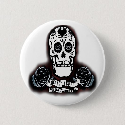 Badge Rond 5 Cm dayofthedeadcutout (Devant)
