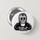 Badge Rond 5 Cm dayofthedeadcutout (Devant & derrière)