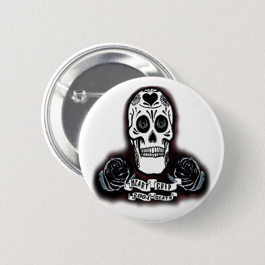 Badge Rond 5 Cm dayofthedeadcutout (Devant & derrière)