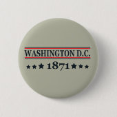 Badge Rond 5 Cm dc washington (Devant)