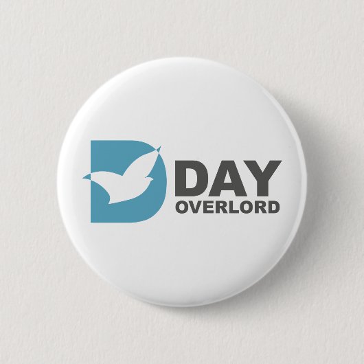 Badge Rond 5 Cm DDay-Overlord internet (Devant)