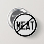 Badge Rond 5 Cm De biffer viande (Devant & derrière)
