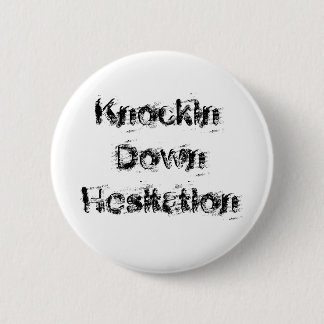 Badge Rond 5 Cm De Knockin hésitation vers le bas