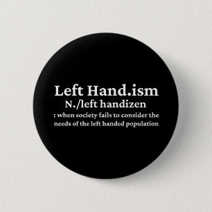 Badge Rond 5 Cm de Left Hander