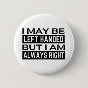 Badge Rond 5 Cm de Left Hander