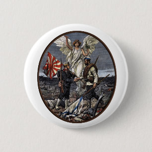 Badge Rond 5 Cm De peur que nous oubliions le Russo-Japonais