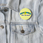 Badge Rond 5 Cm De PICC de poussin "INFIRMIÈRE de PICC conception (En situation)