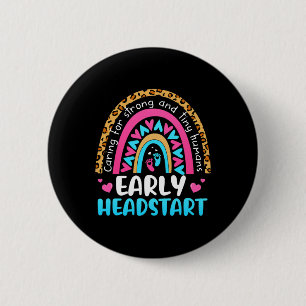 Badge Rond 5 Cm Début de la petite enfance Edu enseignant Retour T