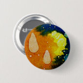 Badge Rond 5 Cm Décès Polychromoptique par Michael Moffa (Devant & derrière)