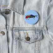 Badge Rond 5 Cm Déchets de cacao (En situation)