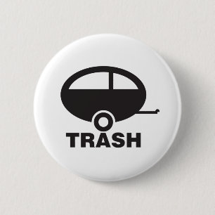 Badge Rond 5 Cm Déchets de remorque