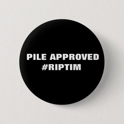 Badge Rond 5 Cm DÉCHIRURE Tim (Devant)