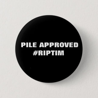 Badge Rond 5 Cm DÉCHIRURE Tim