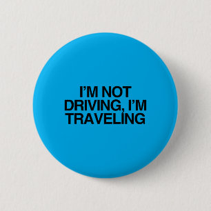 Badge Rond 5 Cm Déclaration de citoyen souverain ne conduisant pas