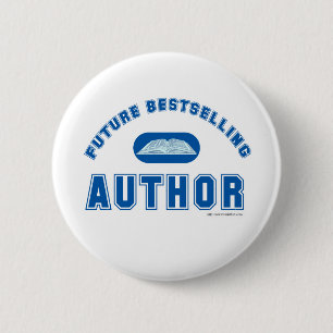 Badge Rond 5 Cm Déclaration de l'auteur Cool de Future Bestseller