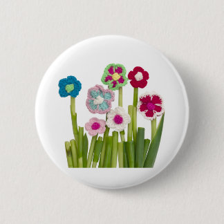 Badge Rond 5 Cm décoration florale