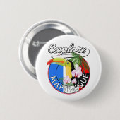 Badge Rond 5 Cm Découvrez le logo de Paradise Travel (Devant & derrière)