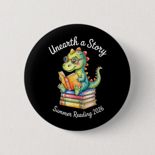 Badge Rond 5 Cm Découvrez une histoire de lecture estivale 2026 Am