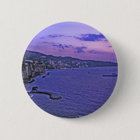 Badge Rond 5 Cm Deep Purple à Sorrente ! (Devant)