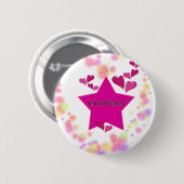BADGE ROND 5 CM DÉESSE (Devant & derrière)