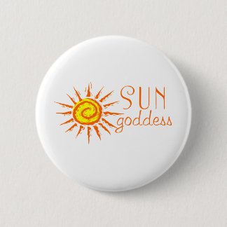 Badge Rond 5 Cm Déesse de Sun