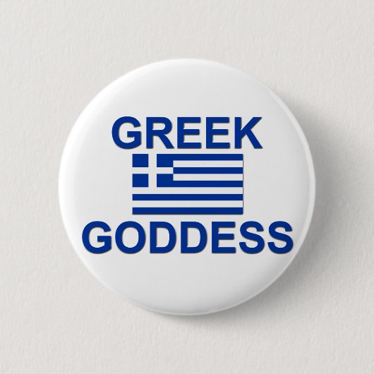 Badge Rond 5 Cm Déesse grecque (Devant)